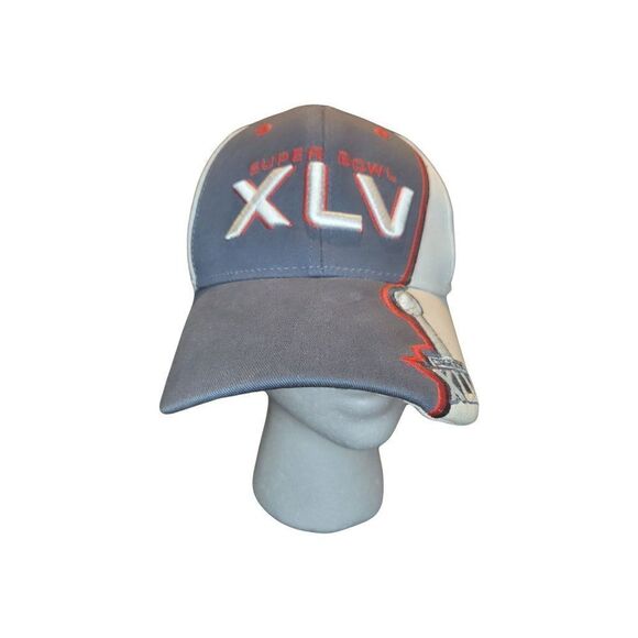 NFL Reebok Hat Men Super Bowl XLV Packers vs Steelers 2011‎ One Size - Picture 1 of 5